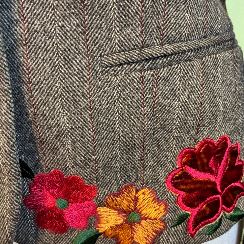 Les Copains herringbone jacket, size IT40 - Picture 4 of 6